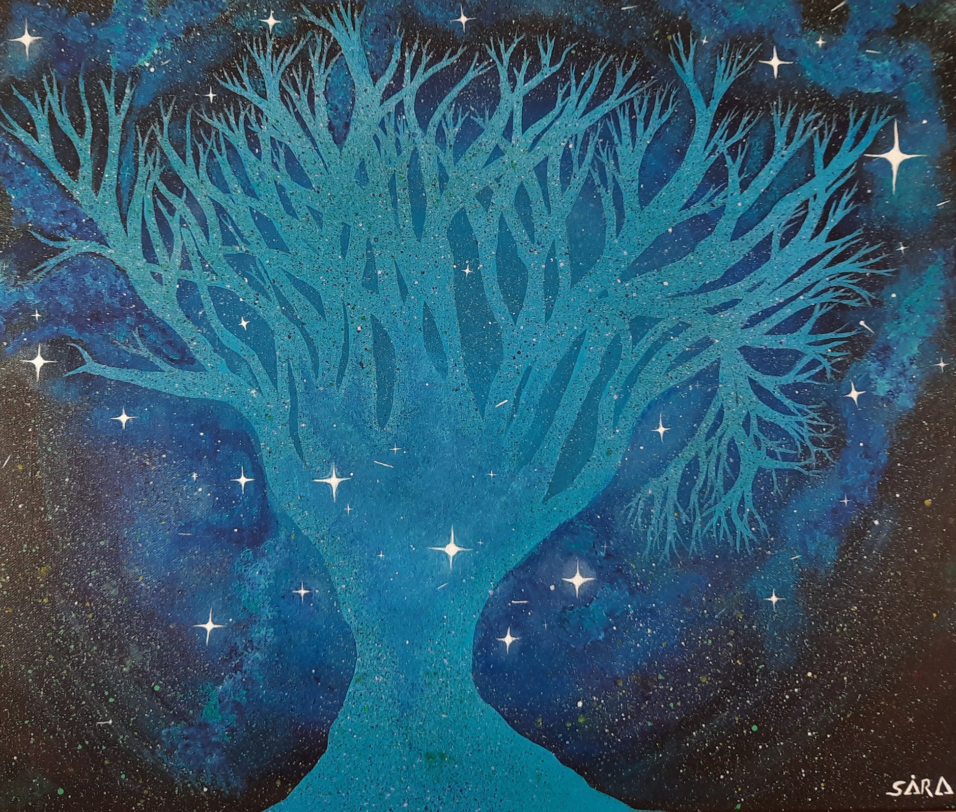 L'-Arbre-Univers-Toile-Acrylique-Artiste-Sara-Sousa-64